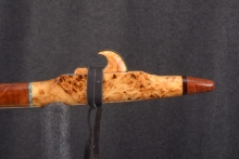Yellow Cedar Burl Native American Flute, Minor, Mid A-4, #T6G (8)